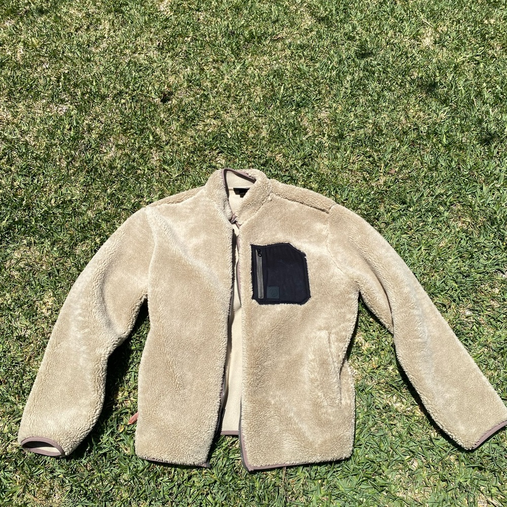 Volcom teddy bear jacket